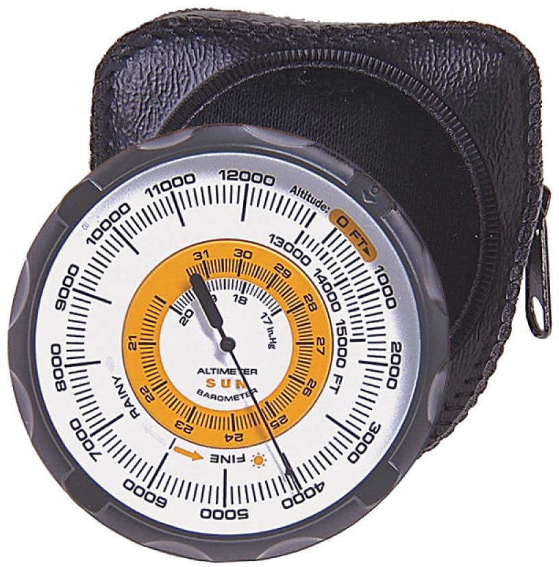 Sun Altimeter 202/203 – Advanced Weather Instruments with Accurate Altitude, Barometric Pressure, and Durable Cases for Outdoor Navigation