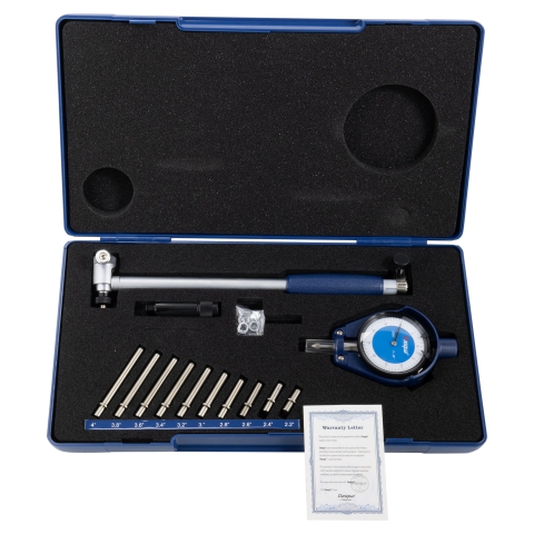 Bore Gage Set, 2-6" Dial, Dasqua