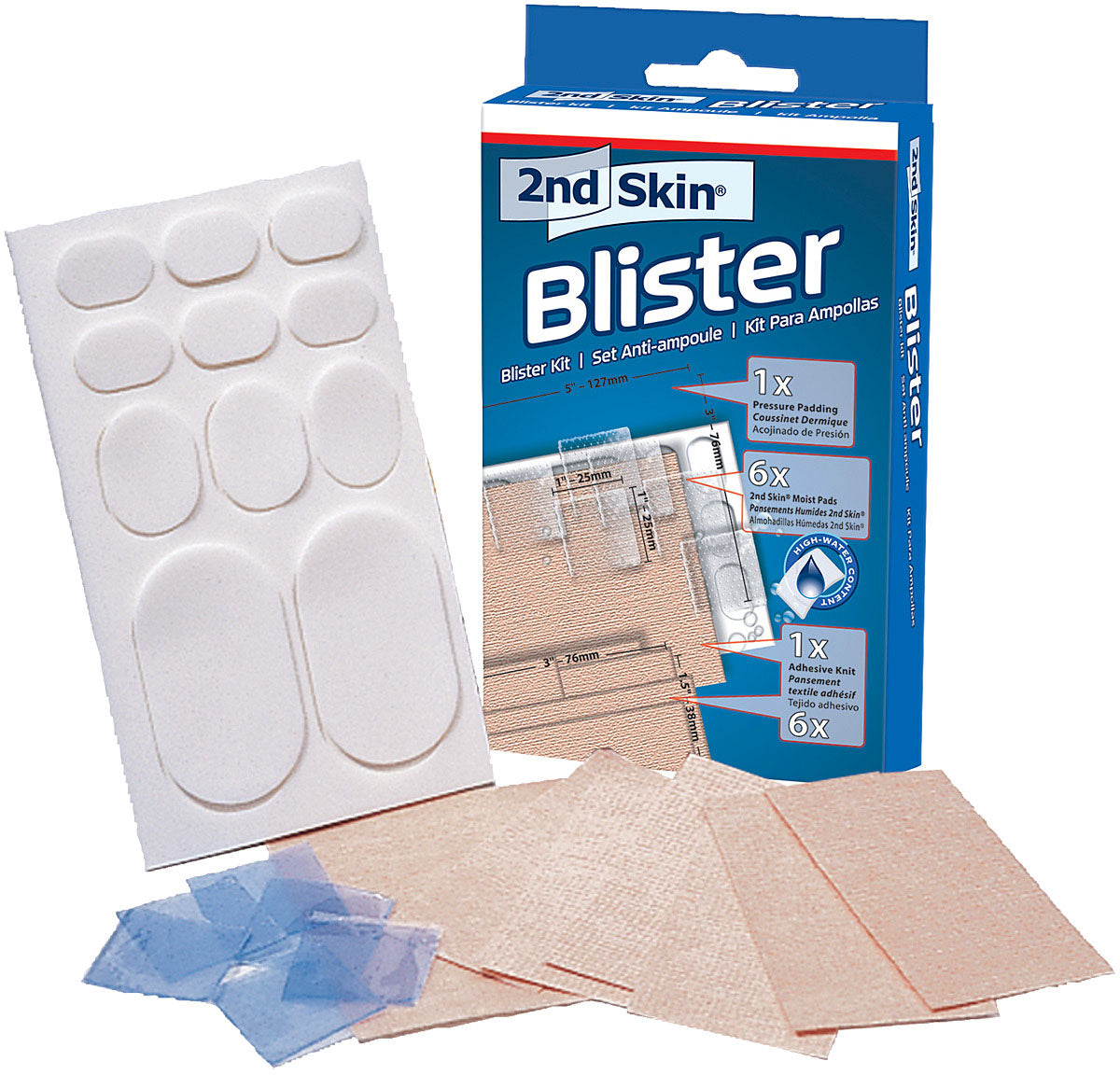 Spenco 2nd Skin Blister Kit - Ultimate Protection in a Convenient Plastic Pouch