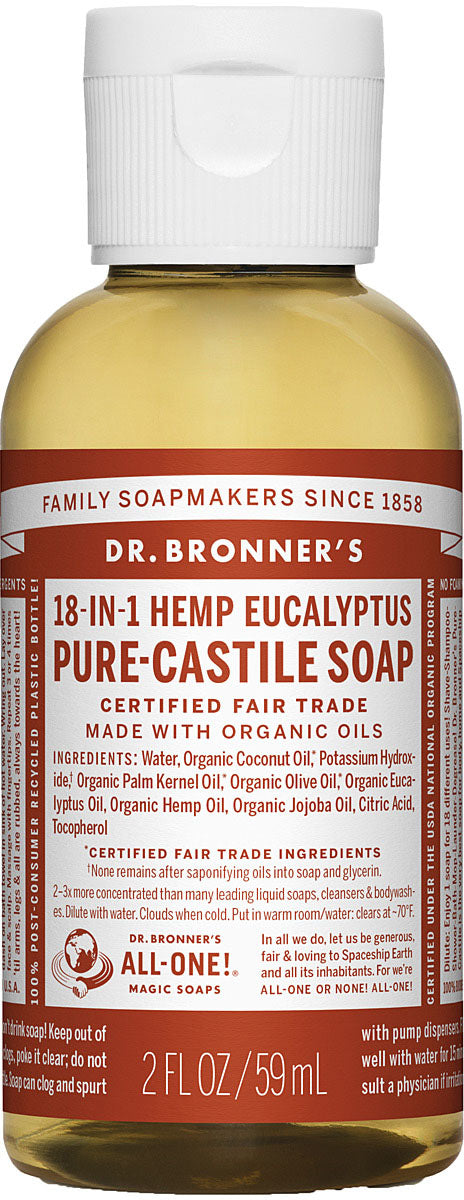 Dr. Bronner's Lavender Liquid Soap & Shampoo - 32 Oz All-in-One Cleanser
