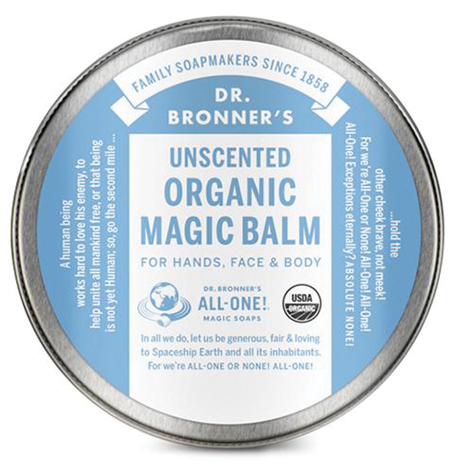 Dr. Bronner's Unscented Baby Mild Magic Balm: Soothing and Nourishing Skin Care Solution