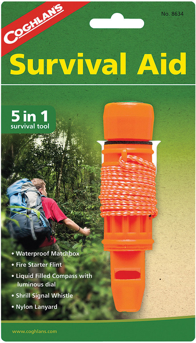 Coghlans 5-in-1 Survival Aid: Your Ultimate Outdoor Companion