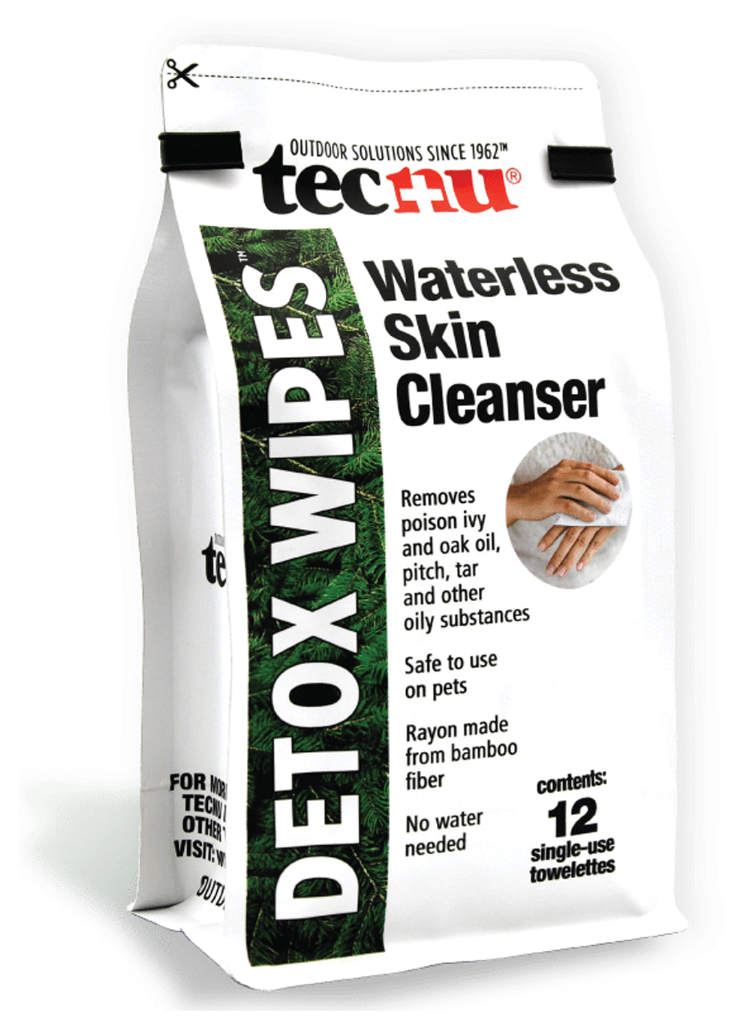 Tecnu Tecnu Detox Wipes 12ct: Convenient and Effective Skin Cleansing Solution