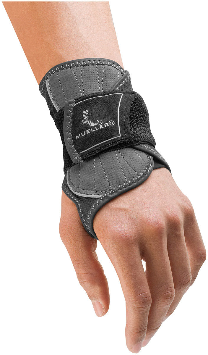 Mueller HG80 Adjustable Wrist Brace for Support, Stability & Comfort | Steel Springs, Neoprene-Free, Athletic & Injury Recovery