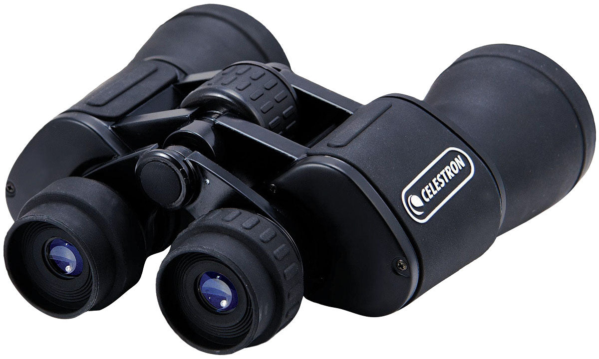 Celestron Upclose G2 Binoculars Series – Water-Resistant Porro Prism Optics with Fully Coated Lenses, Diopter Adjustment, Tripod Mount, and Rugged Design