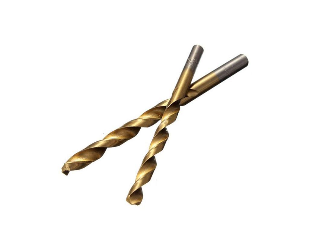 Round-Shank Titanium Drill Bits (for quick-change sets)