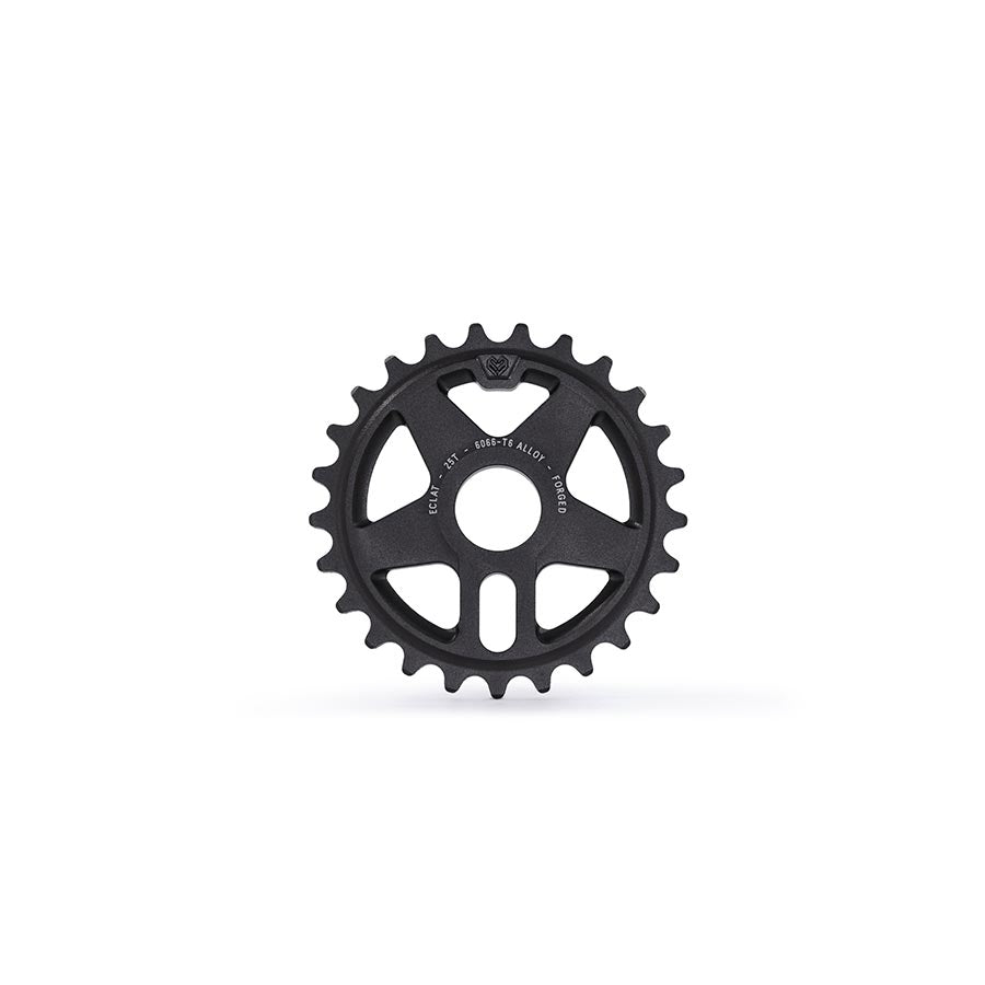 Eclat Onyx Chainring Teeth: 25, 6061 Aluminum, Black