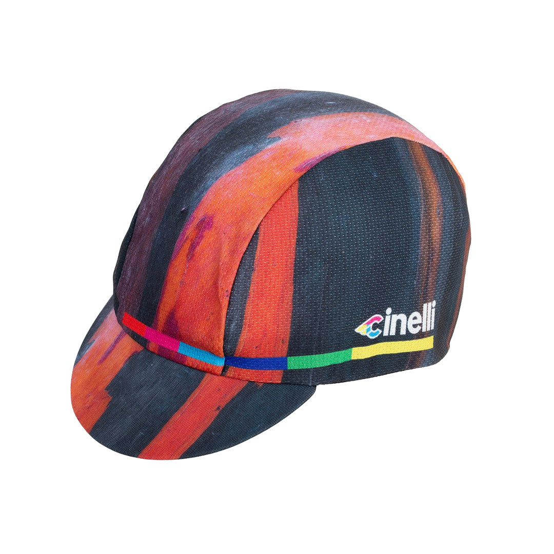 Premium Italian Designer Cycling Caps by Cinelli — Woven Polyester-Cotton Blend, Artist Collaborations, Comfortable Fit, Stylish Bike Accessories