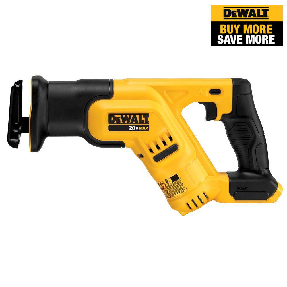 20-Volt MAX Lithium-Ion Cordless Compact Reciprocating Saw (Tool-Only)