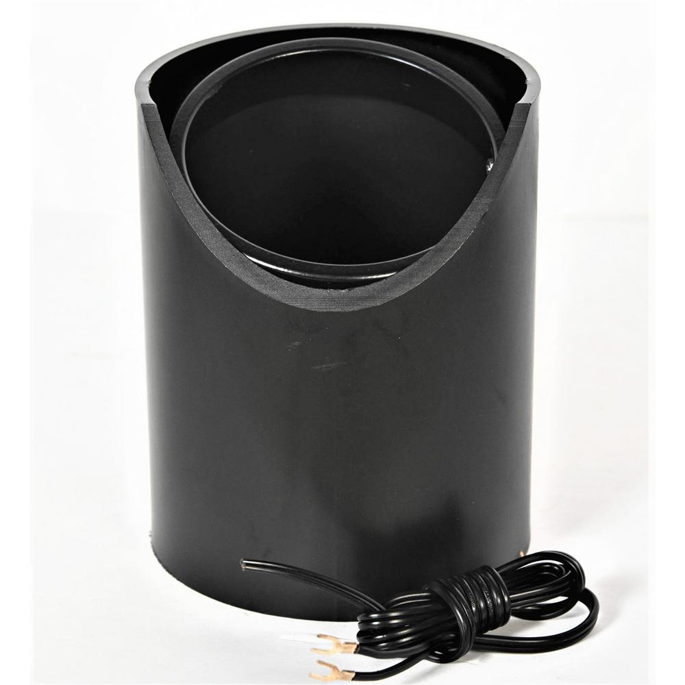 Low Voltage Black Outdoor Landscape In-Ground Well Light