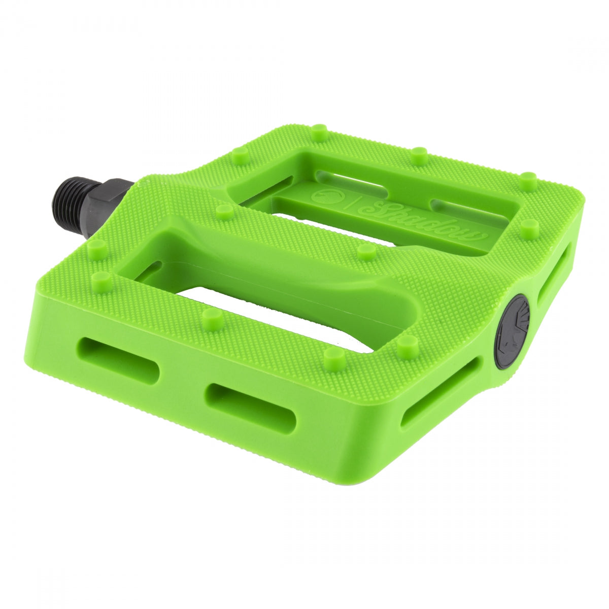 The Shadow Conspiracy Surface Pedals - Platform, Plastic, 9/16", Neon Green