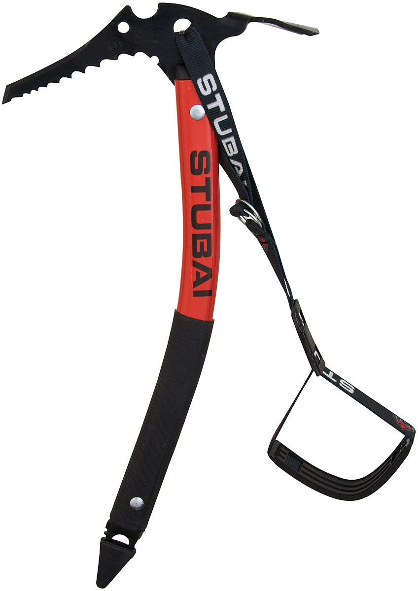 Stubai Hornet Ice Axes – Versatile, High-Performance Ice Tools with Steel Heads, Aluminum Shafts, and Sticky Rubber Grips for Climbing & Mountaineering