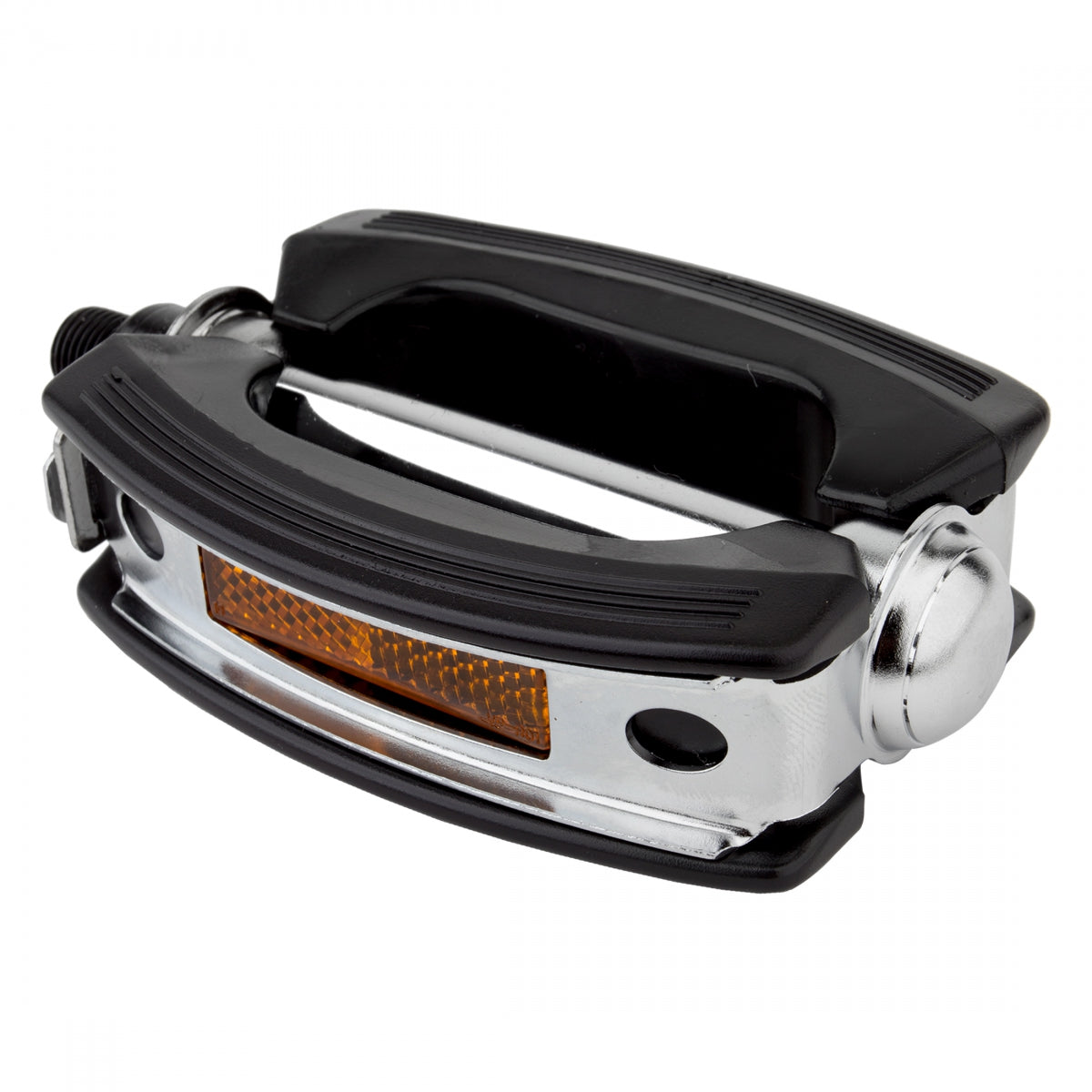 Sunlite Classic Steel Bow Pedals with Non-Slip Rubber Surface — Vintage-Inspired Bicycle Pedals in 1/2" & 9/16" Sizes for Rugged Performance & Retro Style