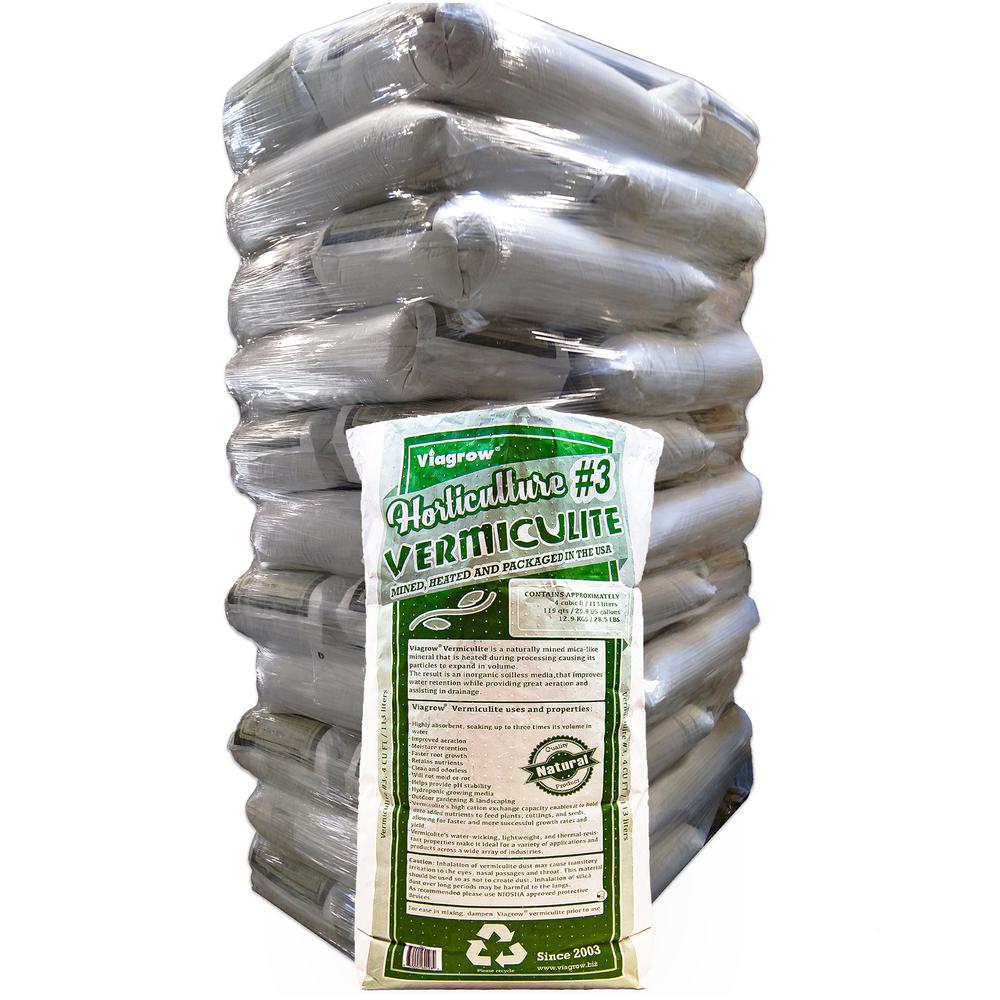 Viagrow 4 cu. ft./29.9 Gal./113 l Horticultural Vermiculite (36-Pack)