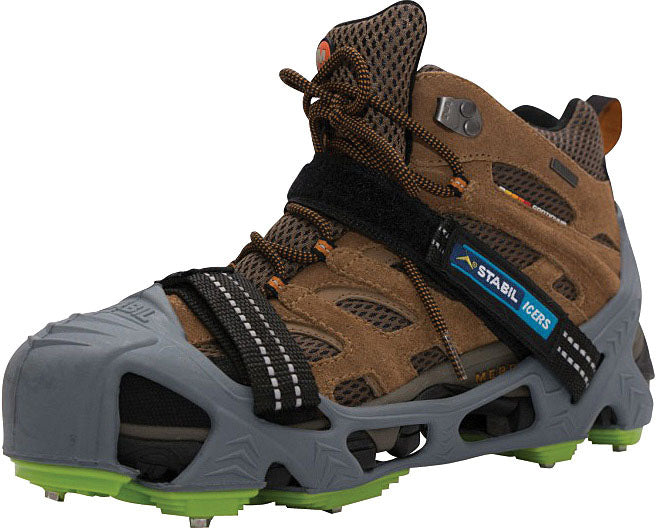 Premium Winter Traction Devices for Challenging Terrain | Stabilicers Hike XP Series with Advanced Rubber & Steel Spikes