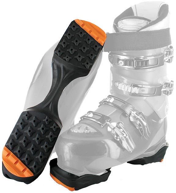 Premium Yaktrax Ski Trax Winter Traction Devices — Durable Rubber, Rocker Sole Design, Ice & Snow Grip for Ski & Snowboard Accessories