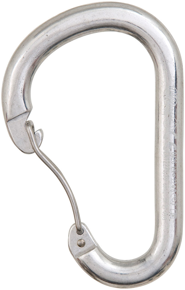 Kong Kong Paddle Carabiners — Lightweight, Anodized Wire Gate Climbing & Boating Carabiners with Wide Gate & Deep Basket for Outdoor Adventures