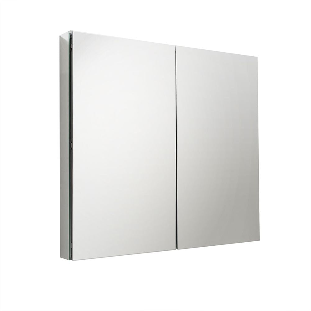 Fresca 40-in x 36-in Surface/Recessed Mount Mirror Medicine Cabinet