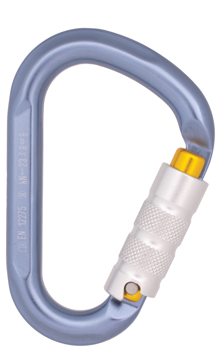 Premium Cypher Sawtooth HMS & TL Anodized Aluminum Carabiners – Durable, Snag-Free Belay & Rappel Gear with Keylock Gates for Climbing & Rappelling