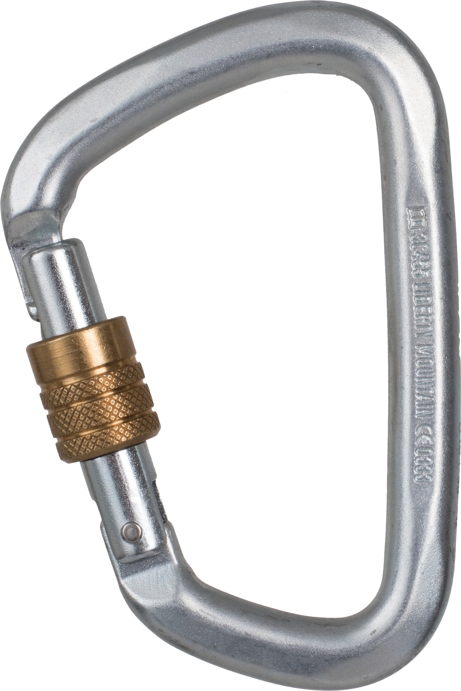Secure Steel 'D' Key Lock Carabiners with Catch-Free Keylock Gate, Zinc Plated Durability, Auto Lock, and High-Performance Safety Features