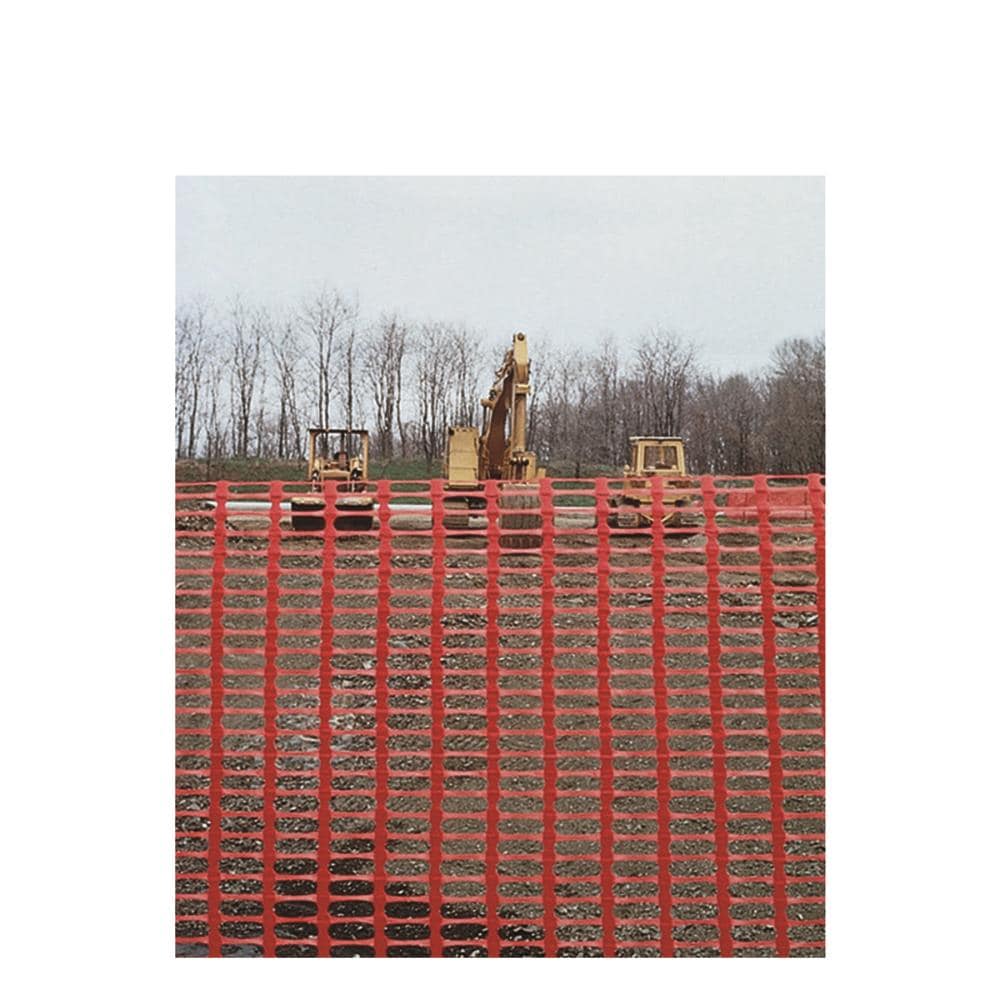 Bon Tool 4-ft H x 100-ft L Safety Plastic Safety Fence