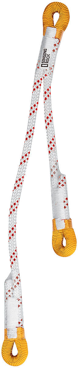 Singing Rock Static Rope Lanyards & Slings Set – V-Design Safety Connectors for Climbing, Industrial, & Work at Height