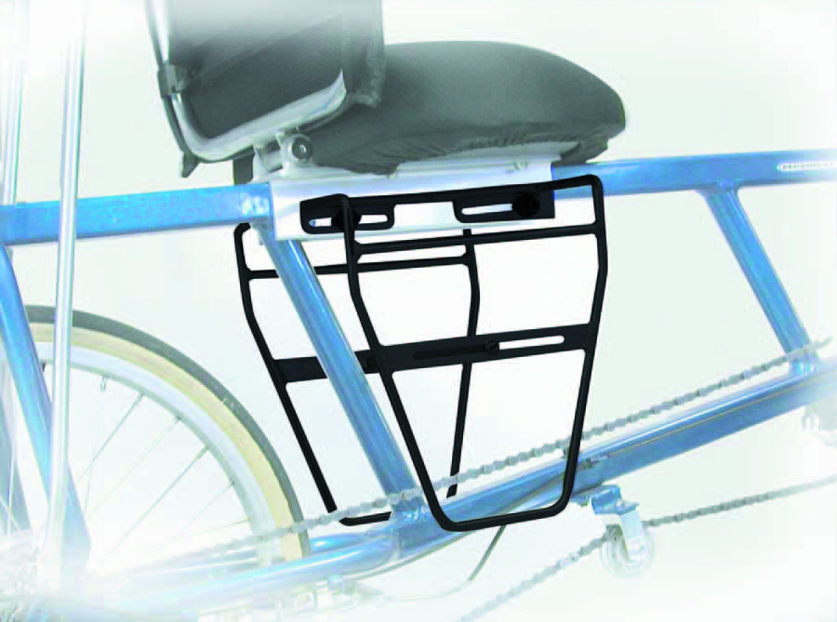 Sun Seeker Recumbent Pannier Rack Racks EZ-Classic EZ-Sport Black