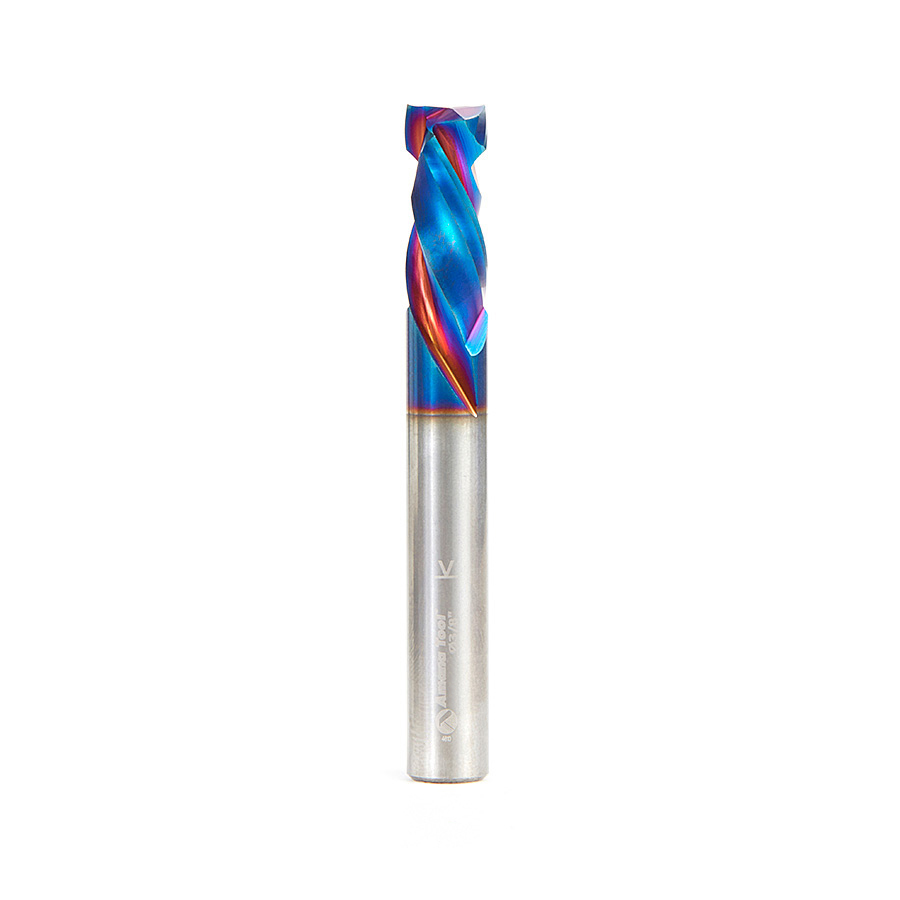Amana 46171-K CNC Solid Carbide Spektra™ Coated Compression Spiral 3/8 Dia x 7/8 x 3/8″ Shank