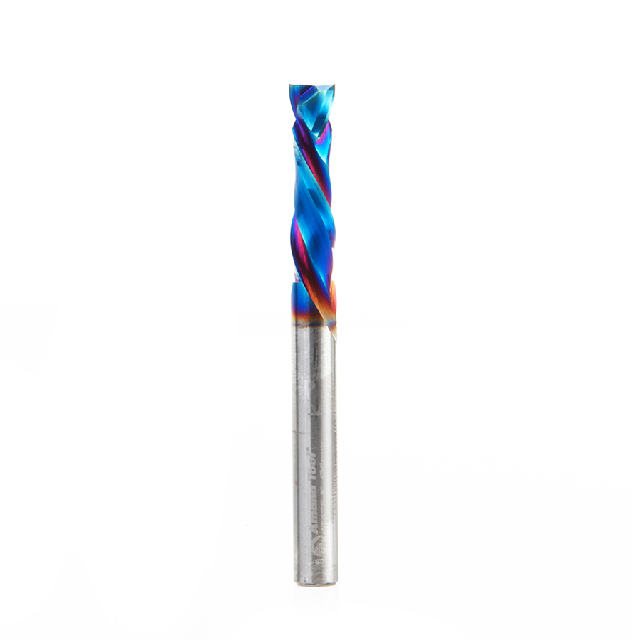 Amana 46175-K CNC Solid Carbide Spektra™ Coated Compression Spiral 6mm Dia x 25mm x 6mm Shank