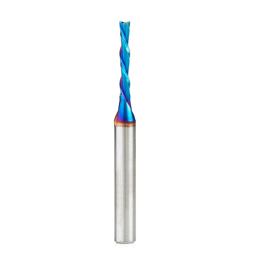 Amana 46225-K Solid Carbide Spektra, Extreme Tool Life Coated Spiral Plunge 1/8 Dia x 13/16 x 1/4 Inch Shank