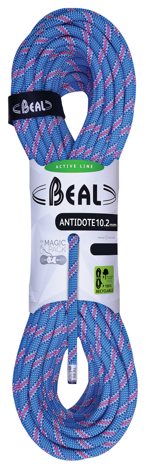 Beal Antidote 10.2mm x 70m Climbing Rope - Sleek Blue Classic Design