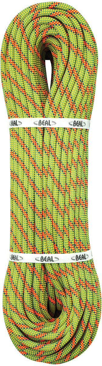 Beal Booster Unicore 9.7mmx70m Single Rope - Anis Green, Unicore Technology, Intensive Line, Dry Coating