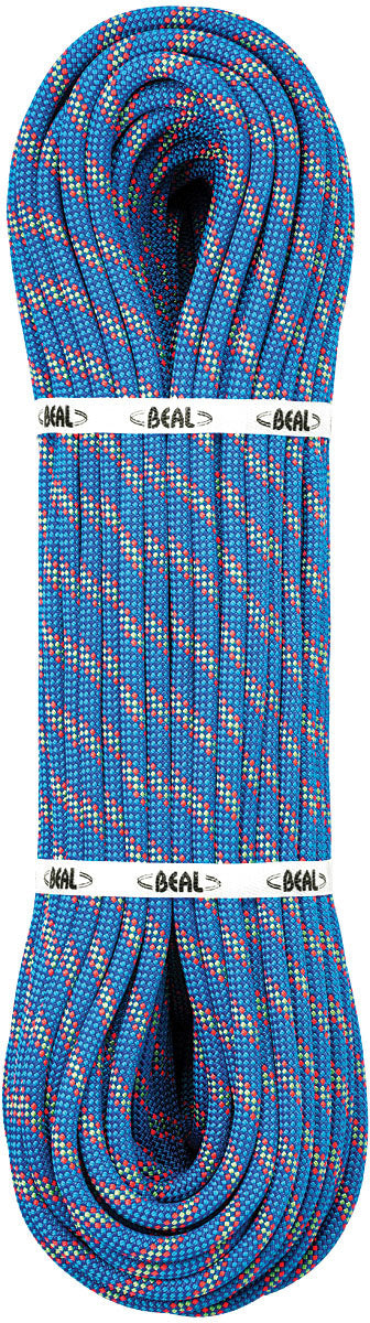 Beal Booster Unicore 9.7mm x 70m Blue Climbing Rope with Intensive Line Technology