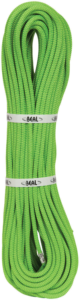 Beal Gully Unicore 7.3mmx50m Green Climbing Rope with Golden Dry Technology