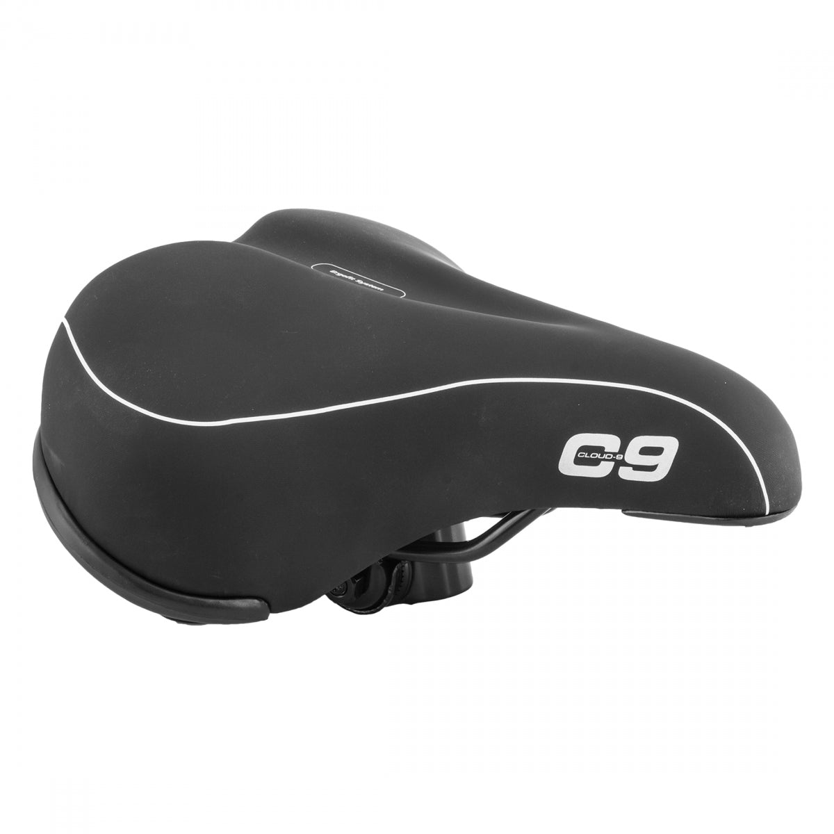 Shop Comfort Bicycle Saddles for Ladies with Elastomer Spring Suspension, Steel Rails & Premium Covers — Soft Touch Vinyl & Lycra Options