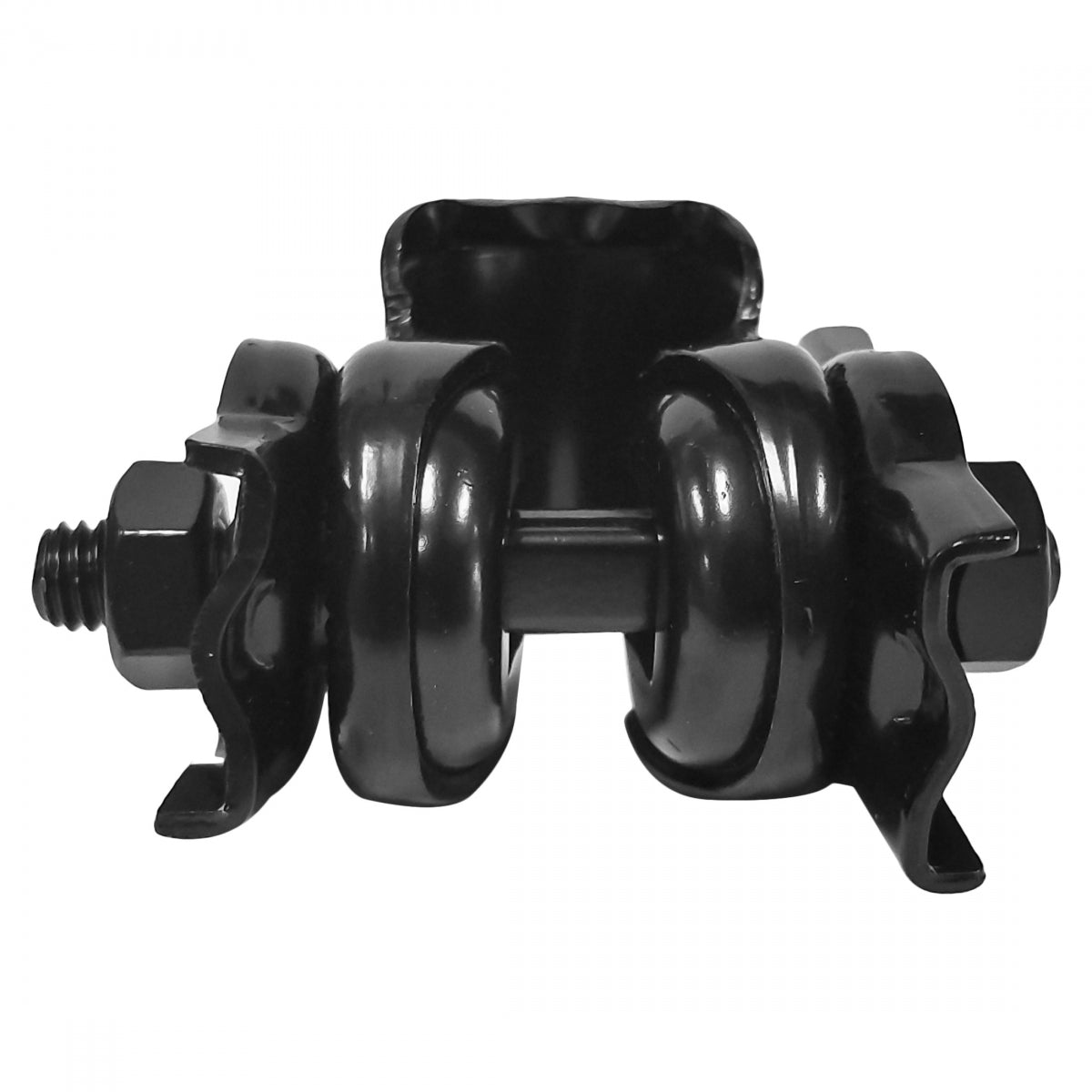 Bike Saddle Sunlite Clamp Fits double rail Black