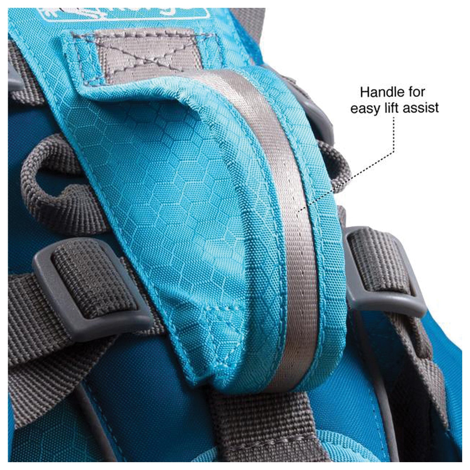 Kurgo Baxter Backpack in Coastal Blue - Perfect for Hiking and Outdoor Adventures