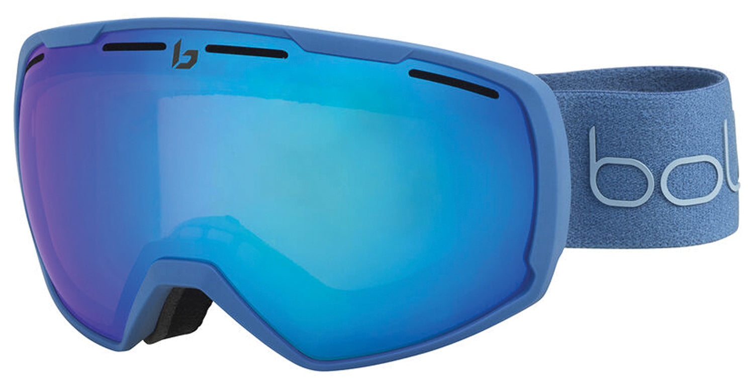 Bolle Laika Blue Aurora Goggles – Spherical Fit, Anti-Fog, UV Protection, Photocromatic Lens, Modern Design & Advanced Lens Technologies