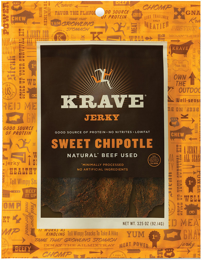 Premium Krave Jerky Meat Snacks Collection | Gluten-Free, Gourmet Flavored, Moist & Wholesome Beef & Pork Jerky for Trails, Camping, & Daily Snacking