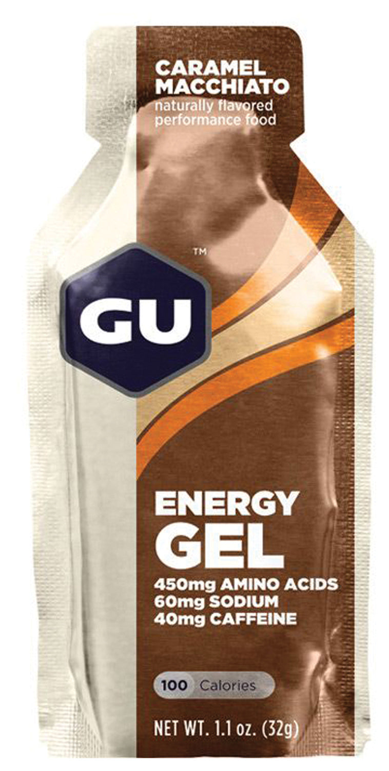 Gu Gu Gu Caramel Macchiato Energy Food: Indulge in Delicious Energy Boost! Pack of 24