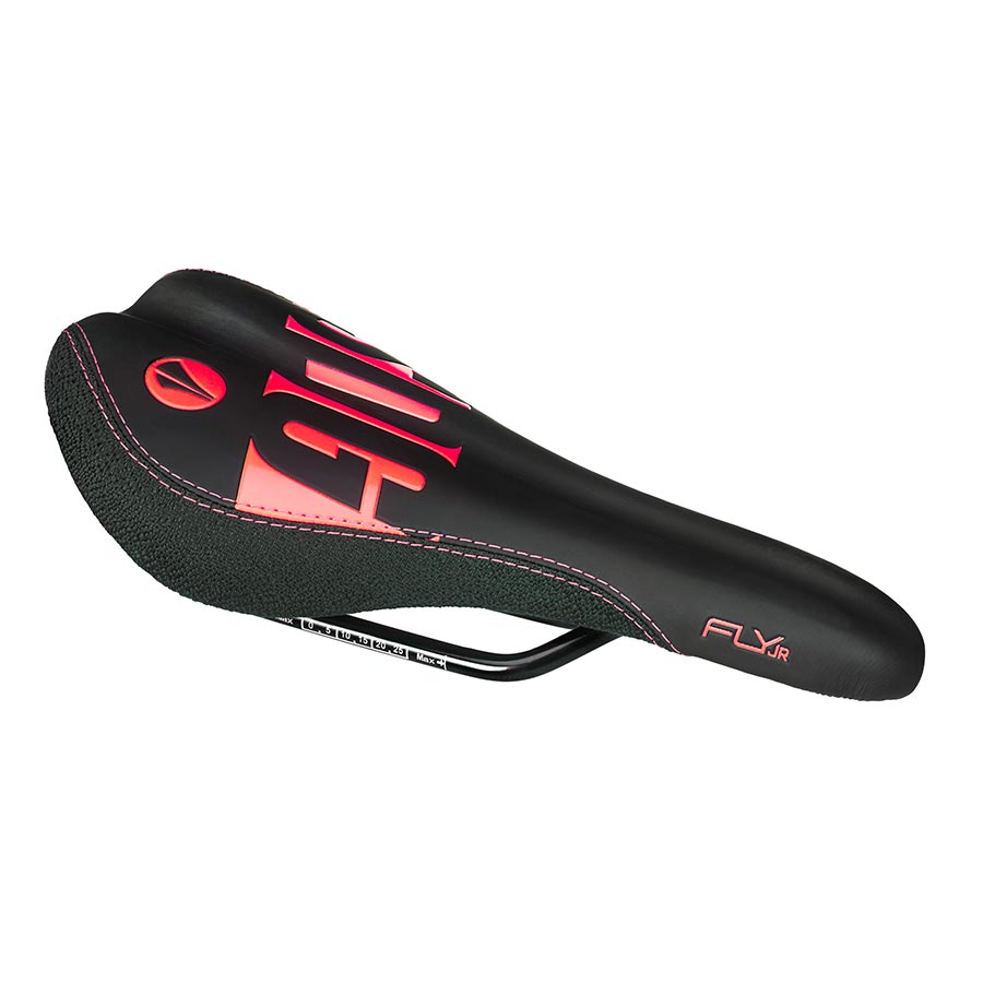 Premium SDG Fly Jr Bicycle Saddles | Synthetic Leather, Cordura Sides, Comfort-Enhanced Design, Steel Rails, Unisex Cycling Gear