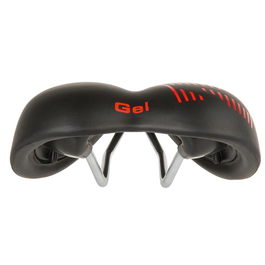 Bike Saddle Velo Plush Gel D1 254 x 173mm, 452g, Black