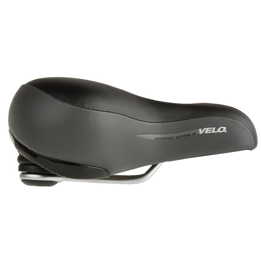 Bike Saddle Velo Newport Gemini 245 x 212mm, 685g, Black