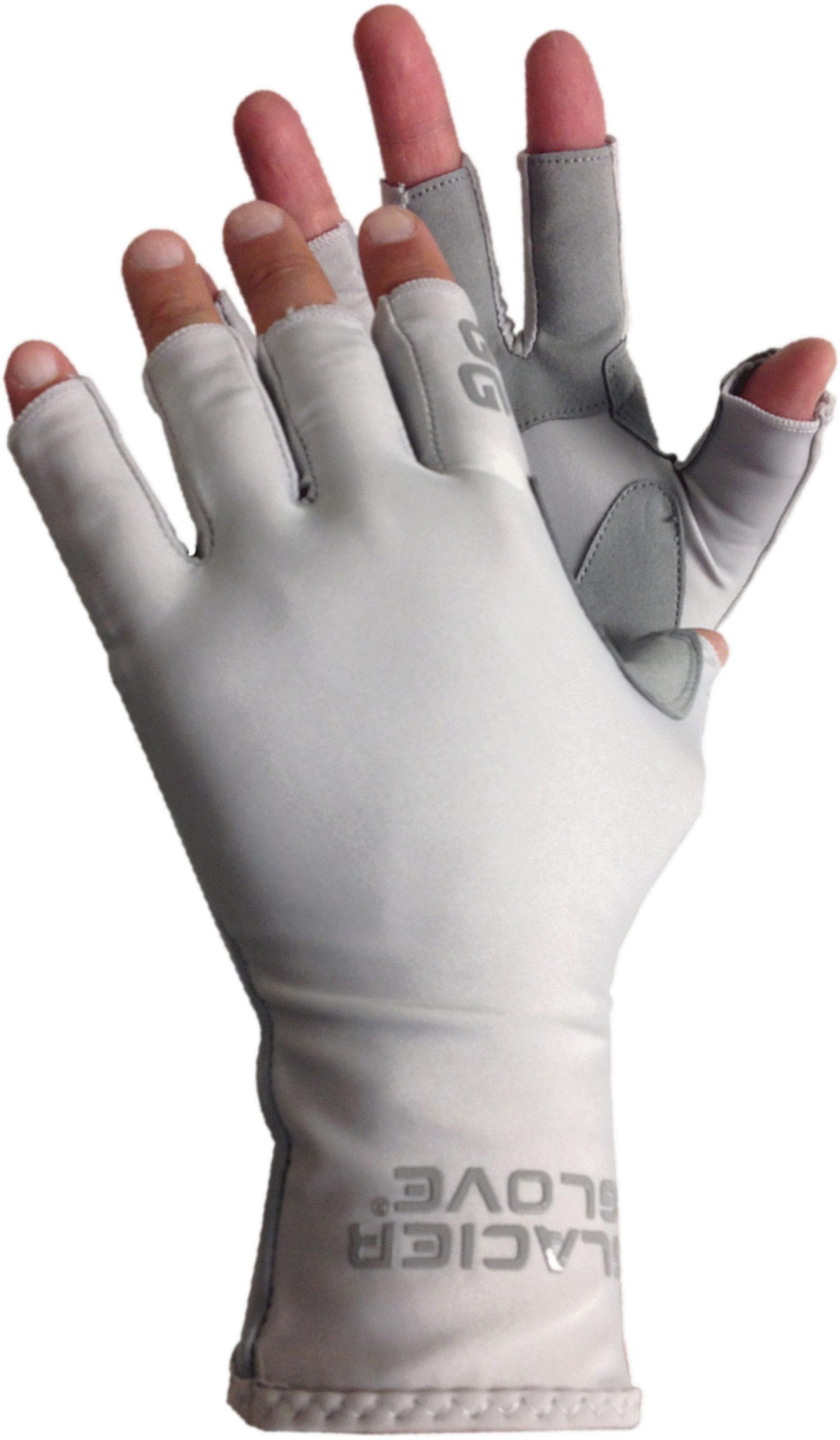 Glacier Glove Islamorada Sun Glove Collection - UV Protection, 4-Way Stretch Lycra, Quick-Dry, Hand-Mapped Grip for Outdoor Sports