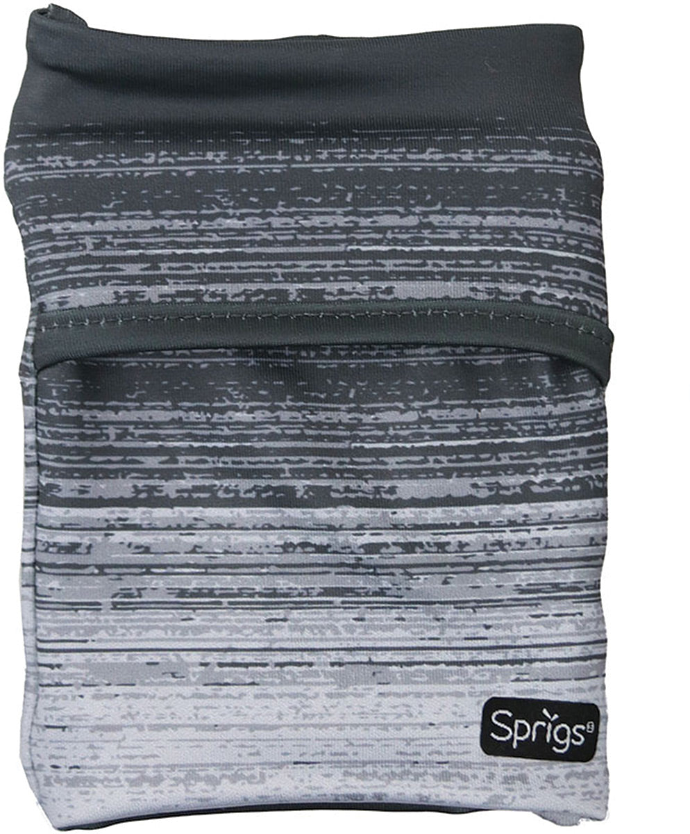 Sprigs Banjees 2 Pocket Wrist Wallet - Gray Blitz Money & Document Carriers