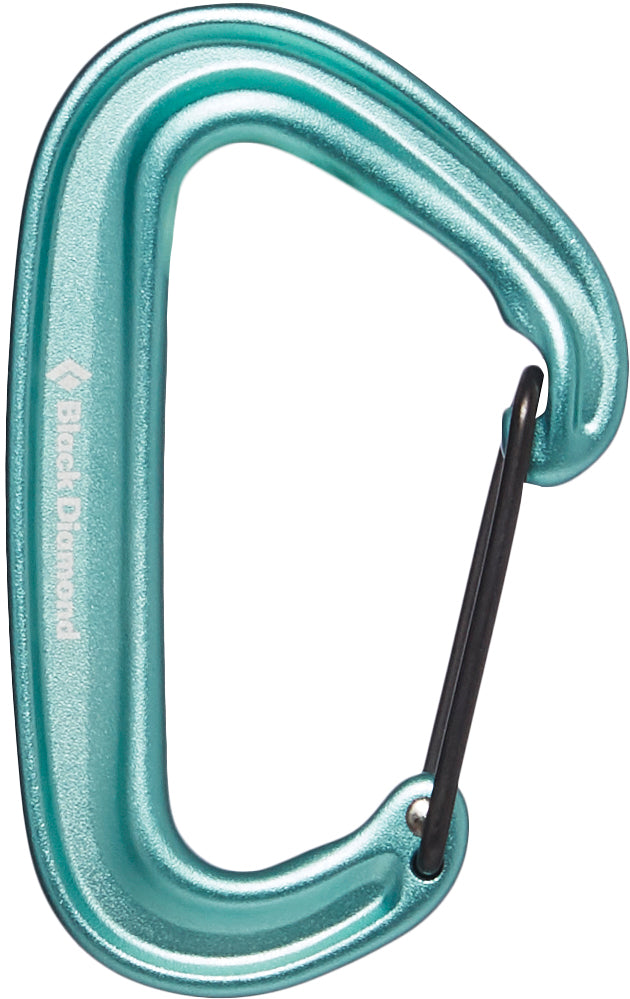 Black Diamond Miniwire Carabiner Collection — Lightweight, Durable, Hot-Forged Alloy Climbing Gear for Fast & Efficient Climbing, Multiple Colors