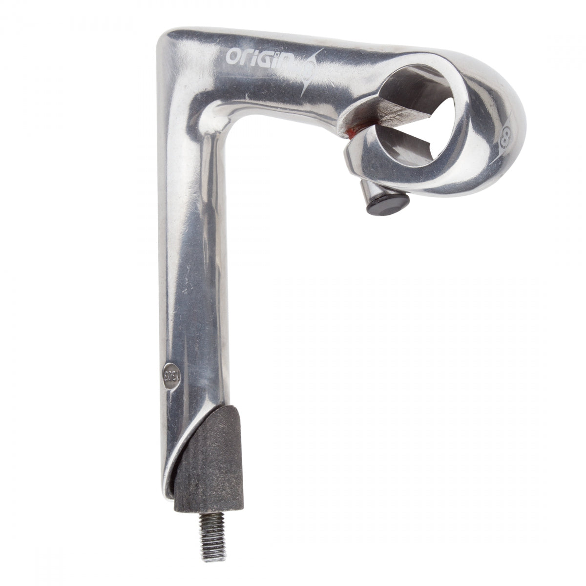 Origin8 Classic Sport Quill Stem Quill Stem 100mm 26mm -18 Deg Silver Aluminum