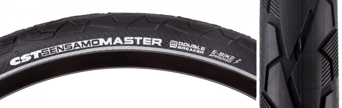 Cst Premium Sensamo Master 26x1.75 Wire TPI 65 Black/Black Reflective Road Tire TB64457000