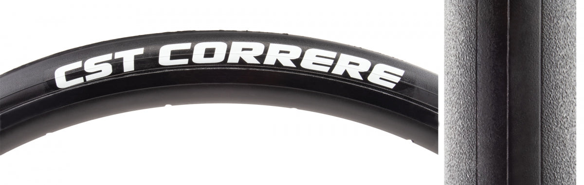Premium CST Correre Road & Cyclocross Bike Tires – 700x23 & 700x25 Dual-Compound, Racing Slick Tread, Low Rolling Resistance, Reflective Options