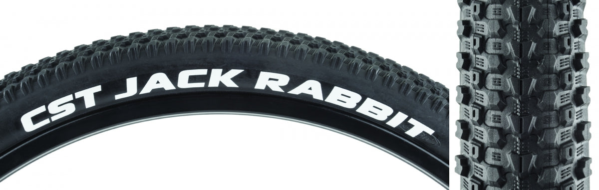 CST Jack Rabbit Tire 29x2.25 PSI 55 TPI 27 Clincher Folding Black Mountain Bike TB96801000